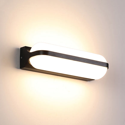 Deco Waterproof Cylinder Aluminum PC LED Wall Sconce Lamp