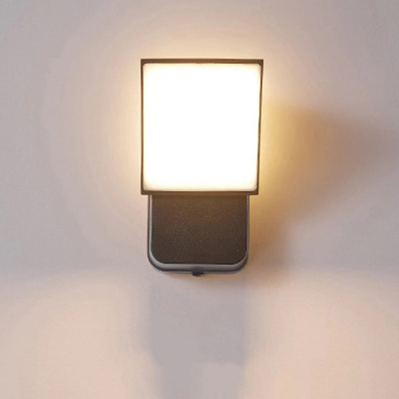 Simplicity Aluminum Lampshade LED Wall Sconce Lamp