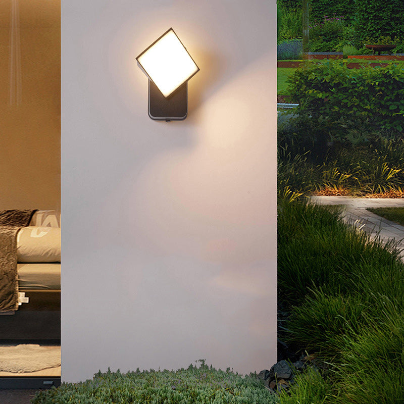 Simplicity Aluminum Lampshade LED Wall Sconce Lamp