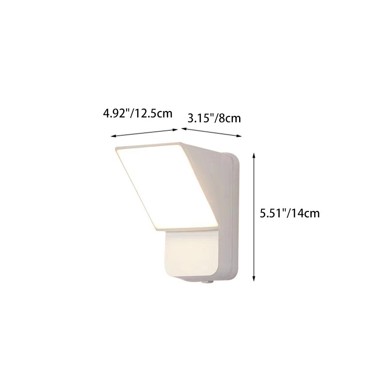 Simplicity Aluminum Lampshade LED Wall Sconce Lamp