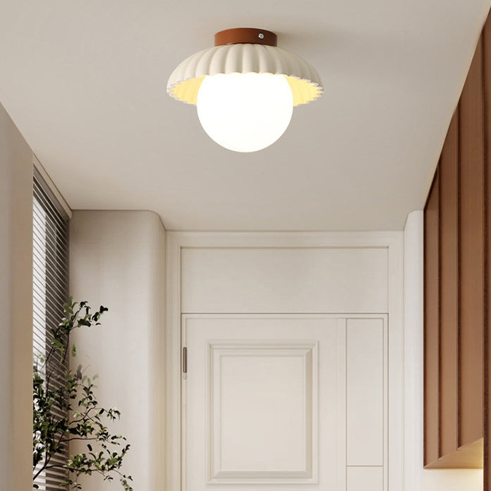 Contemporary Nordic Dome Ceiling Light
