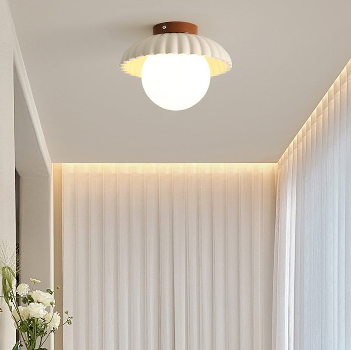 Contemporary Nordic Dome Ceiling Light