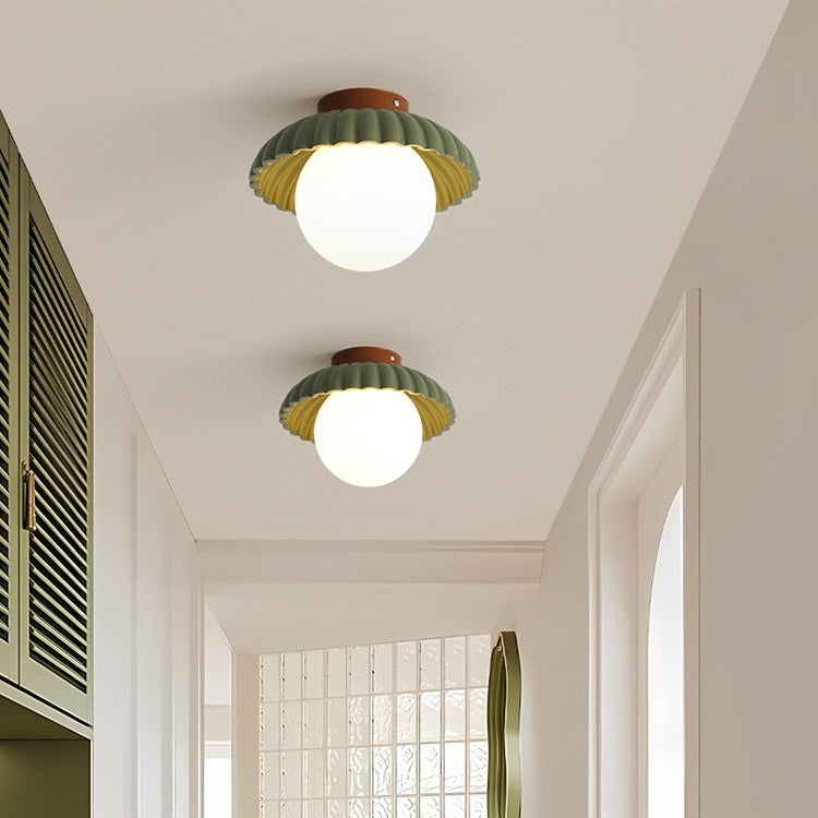 Contemporary Nordic Dome Ceiling Light