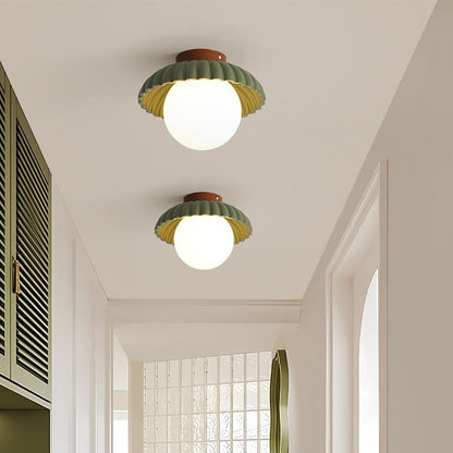 Contemporary Nordic Dome Ceiling Light