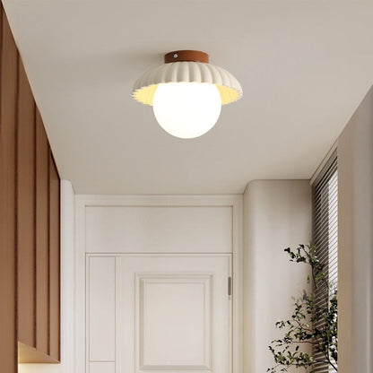 Contemporary Nordic Dome Ceiling Light