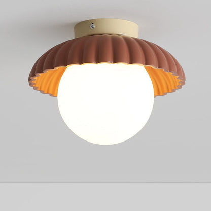 Contemporary Nordic Dome Ceiling Light