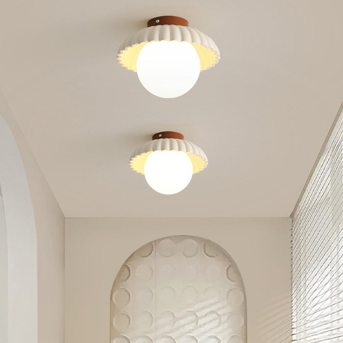 Contemporary Nordic Dome Ceiling Light