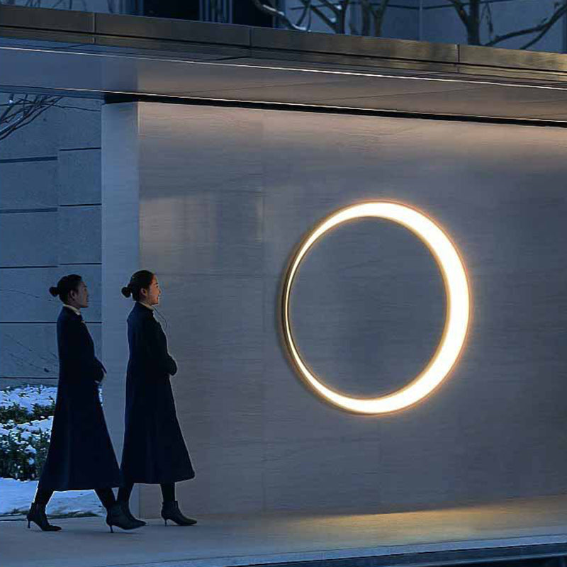 Simplicity Stainless Steel PC LED Wall Sconce Lamp