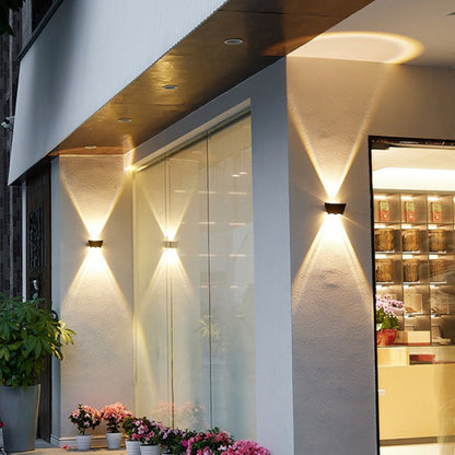 Simplicity Full Aluminum Lampshade LED Wall Sconce Lamp
