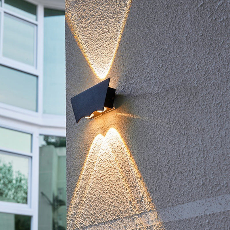 Simplicity Full Aluminum Lampshade LED Wall Sconce Lamp