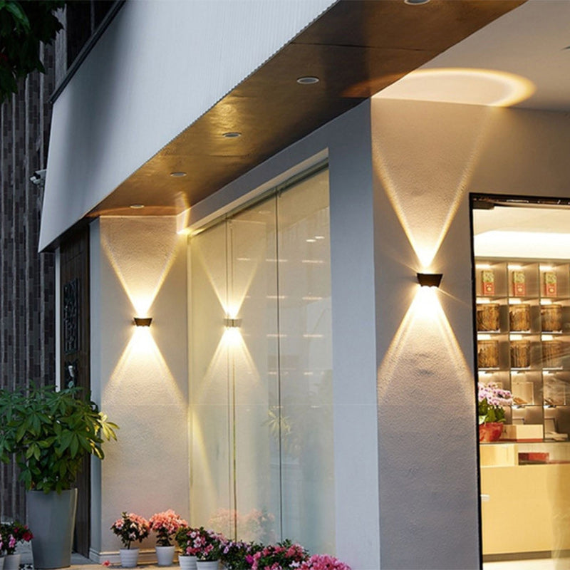 Simplicity Full Aluminum Lampshade LED Wall Sconce Lamp