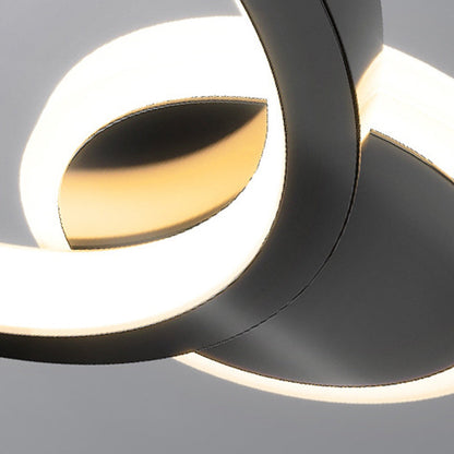 Art Deco Round Acrylic Aluminum Iron LED Wall Sconce Lamp