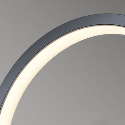 Art Deco Round Acrylic Aluminum Iron LED Wall Sconce Lamp