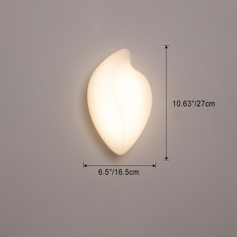 Cream Roto-molding Iron Lampshade LED Wall Sconce Lamp