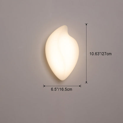 Cream Roto-molding Iron Lampshade LED Wall Sconce Lamp