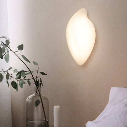 Cream Roto-molding Iron Lampshade LED Wall Sconce Lamp