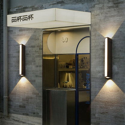 Simplicity Cuboid Full Aluminum LED Wall Sconce Lamp