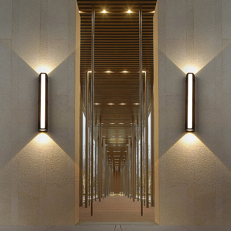 Simplicity Cuboid Full Aluminum LED Wall Sconce Lamp