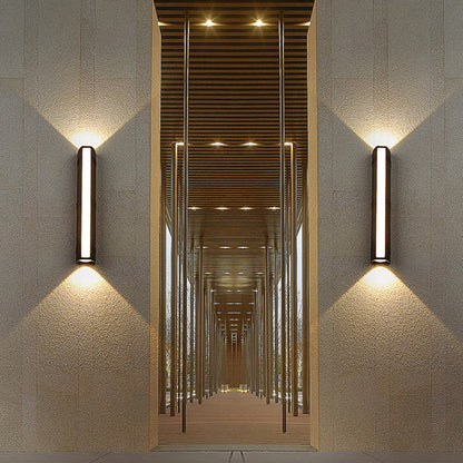 Simplicity Cuboid Full Aluminum LED Wall Sconce Lamp