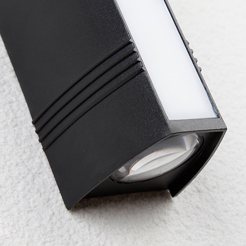 Simplicity Cuboid Full Aluminum LED Wall Sconce Lamp