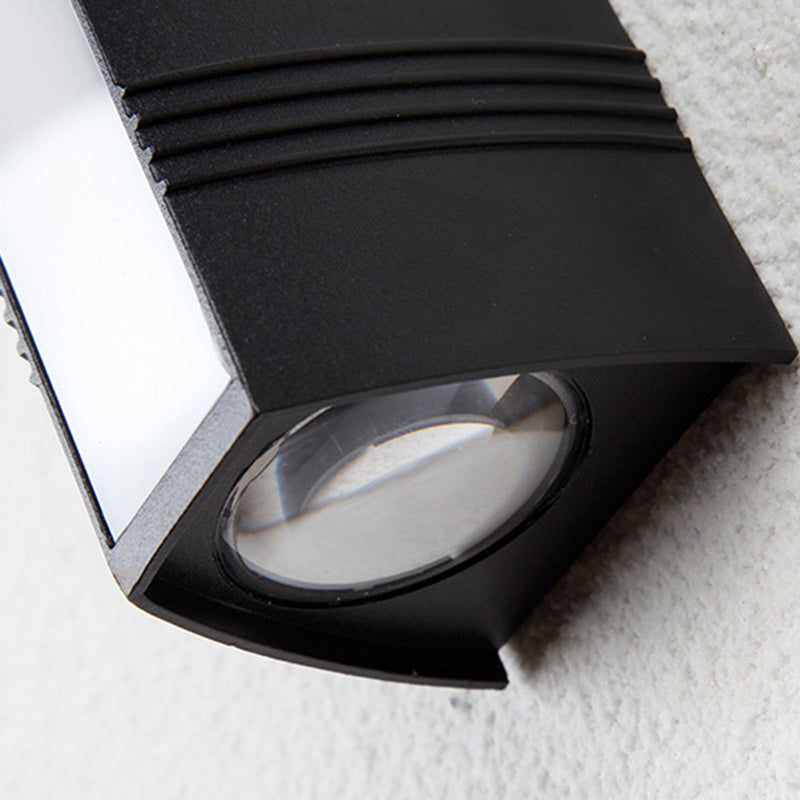 Simplicity Cuboid Full Aluminum LED Wall Sconce Lamp