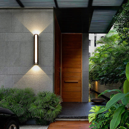 Simplicity Cuboid Full Aluminum LED Wall Sconce Lamp
