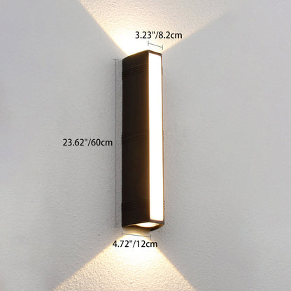 Simplicity Cuboid Full Aluminum LED Wall Sconce Lamp