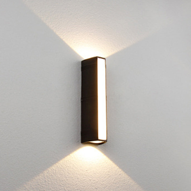 Simplicity Cuboid Full Aluminum LED Wall Sconce Lamp