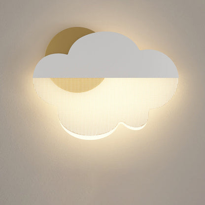 Creative Clouds Iron Acrylic Lampshade LED Wall Sconce Lamp