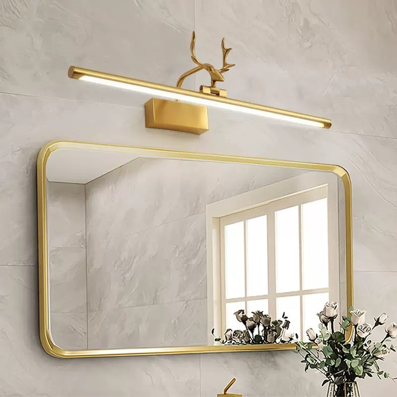 Deer Acrylic LED Vanity Light Mirror Front Wall Sconce Lamp