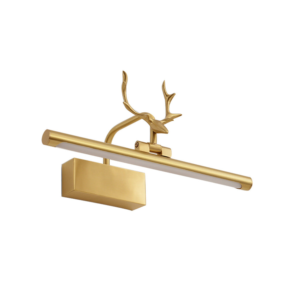 Deer Acrylic LED Vanity Light Mirror Front Wall Sconce Lamp