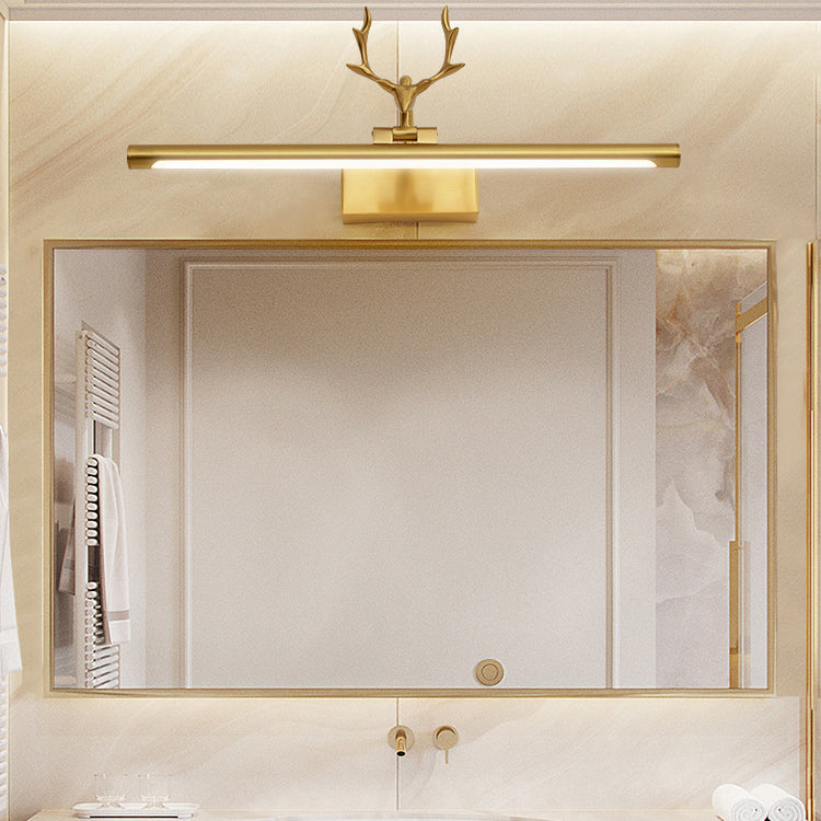 Deer Acrylic LED Vanity Light Mirror Front Wall Sconce Lamp
