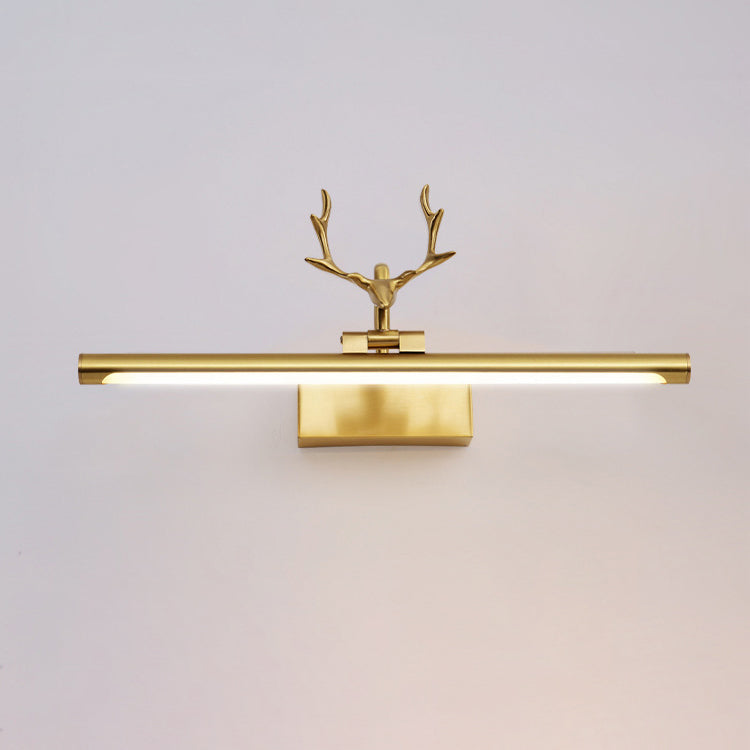 Deer Acrylic LED Vanity Light Mirror Front Wall Sconce Lamp