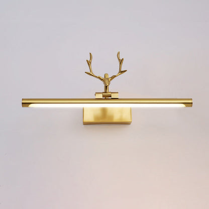 Deer Acrylic LED Vanity Light Mirror Front Wall Sconce Lamp