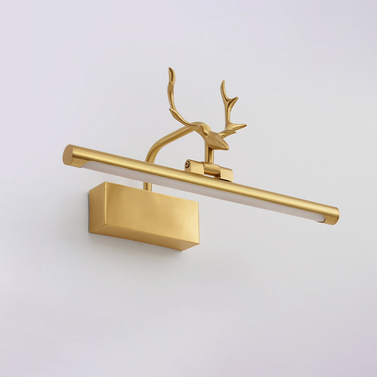 Deer Acrylic LED Vanity Light Mirror Front Wall Sconce Lamp