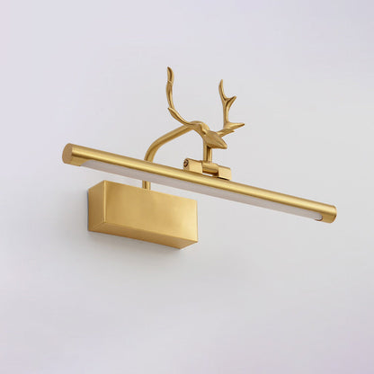 Deer Acrylic LED Vanity Light Mirror Front Wall Sconce Lamp