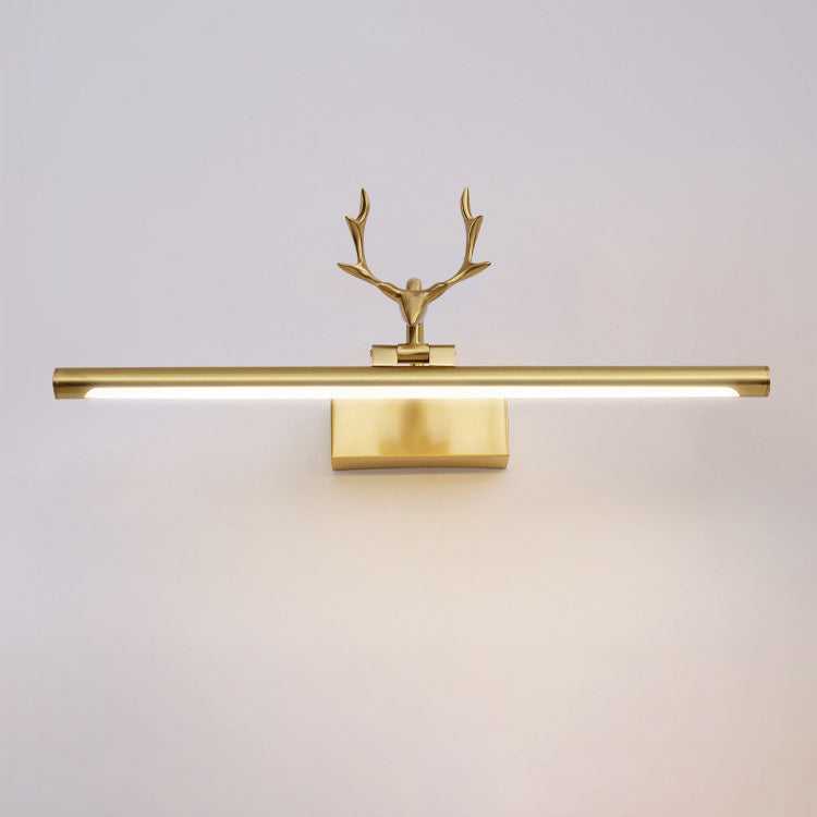 Deer Acrylic LED Vanity Light Mirror Front Wall Sconce Lamp