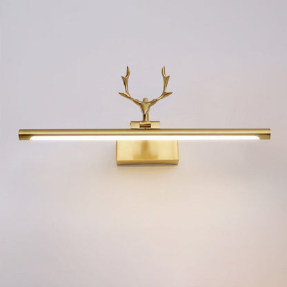 Deer Acrylic LED Vanity Light Mirror Front Wall Sconce Lamp