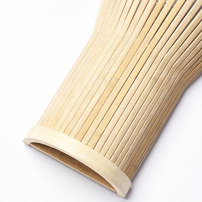 Japanese Shape Bamboo Lampshade 1 - Light Wall Sconce Lamp