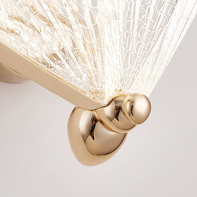 Butterfly Acrylic Lampshade Iron LED Wall Sconce Lamp