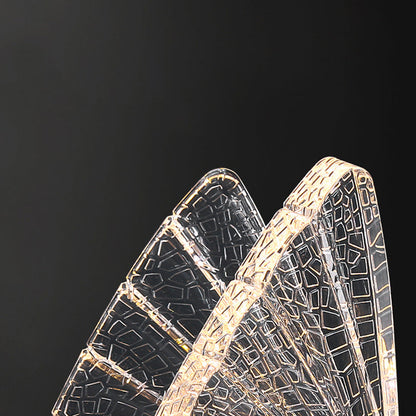 Butterfly Acrylic Lampshade Iron LED Wall Sconce Lamp
