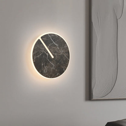 Scandinavian Acrylic Iron Rock Board LED Wall Sconce Lamp