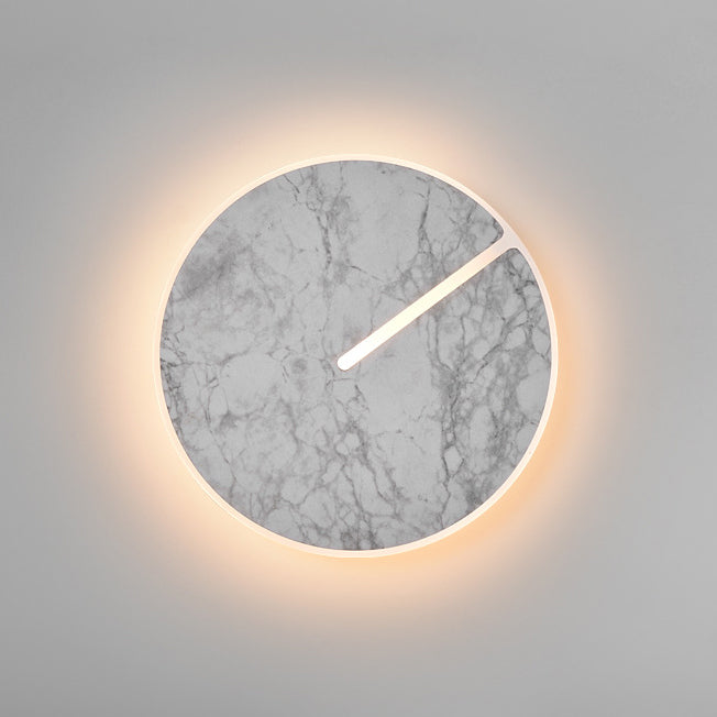 Scandinavian Acrylic Iron Rock Board LED Wall Sconce Lamp