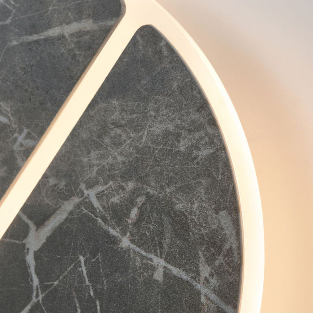 Scandinavian Acrylic Iron Rock Board LED Wall Sconce Lamp