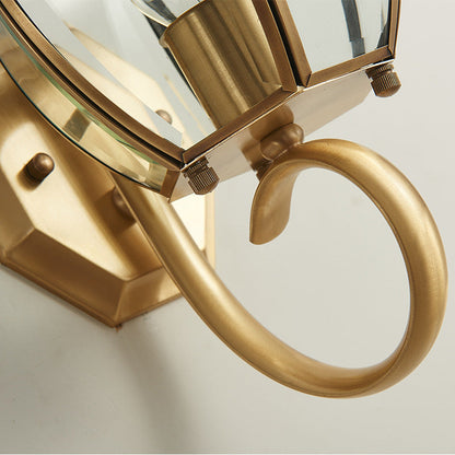 Simplicity Glass Lampshade 1 - Light Wall Sconce Lamp