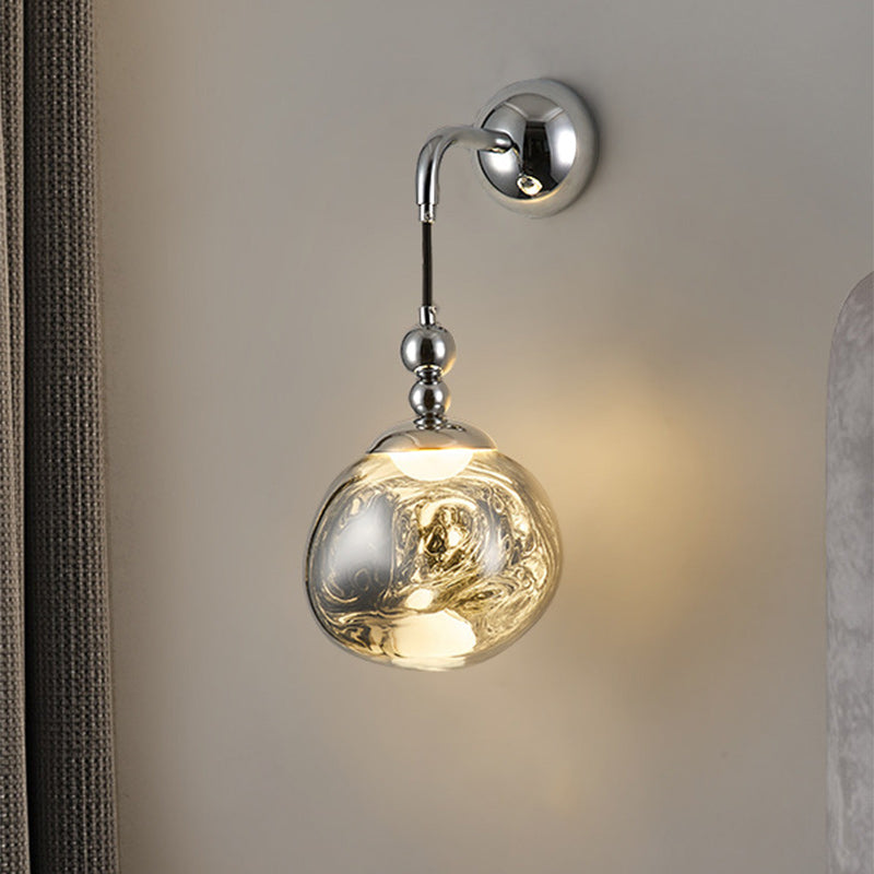 Nordic Lava Ball Acrylic Hardware LED Wall Sconce Lamp