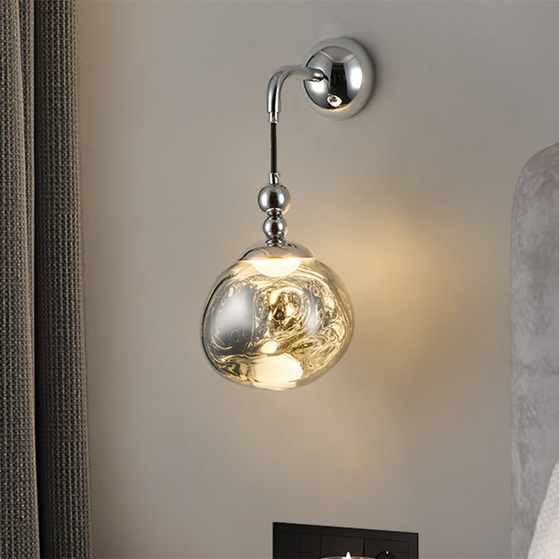 Nordic Lava Ball Acrylic Hardware LED Wall Sconce Lamp