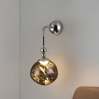 Nordic Lava Ball Acrylic Hardware LED Wall Sconce Lamp
