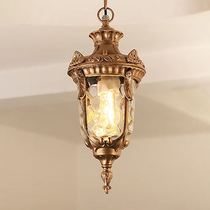 Traditional Glass Dome Pendant Light