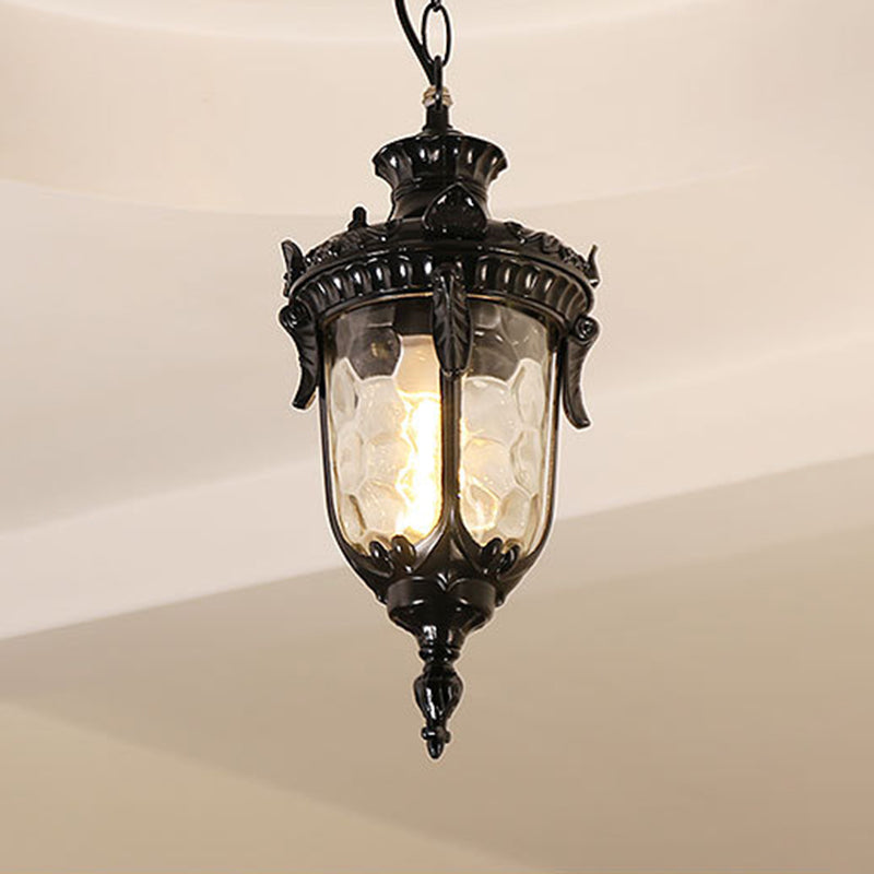 Traditional Glass Dome Pendant Light